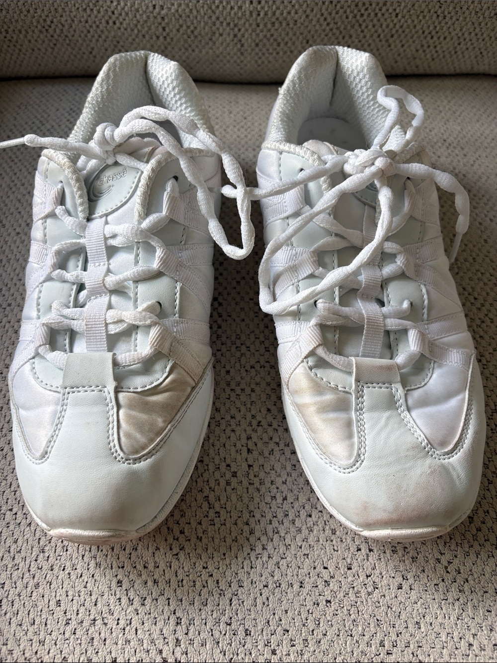 White Women's Cheer Sneakers - by Chasse